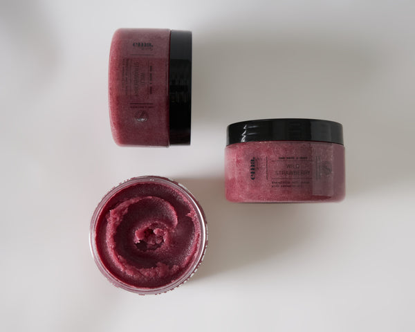 Hand + Body Wild Strawberry Scrub