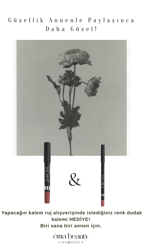 Matte Lip Pencil Scarlet Touch + Hediye Lip Liner