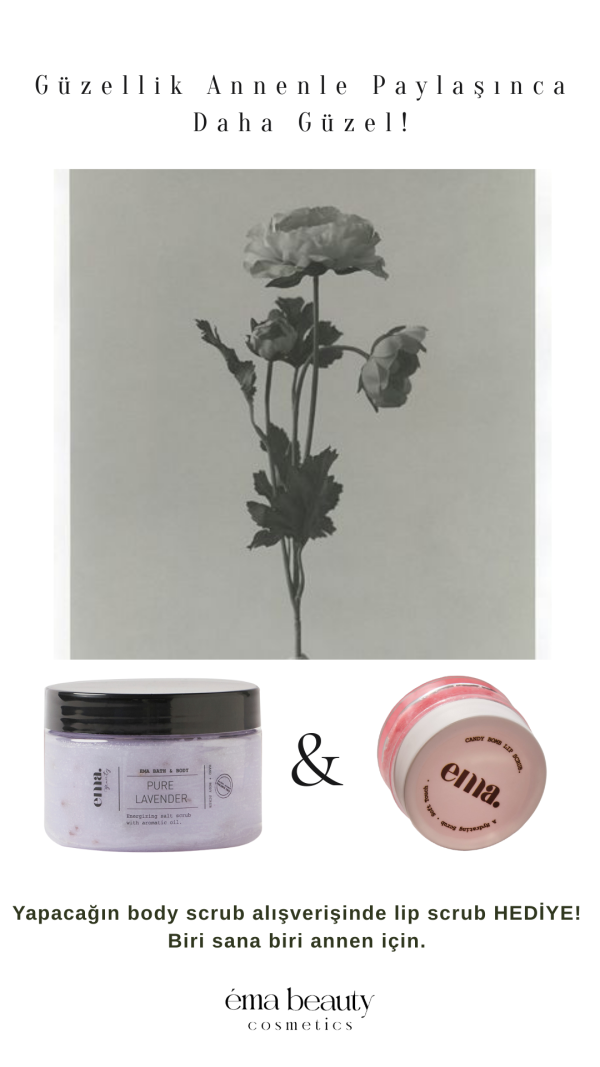 Hand + Body Pure Lavender Scrub + Candy Bomb Lip Scrub