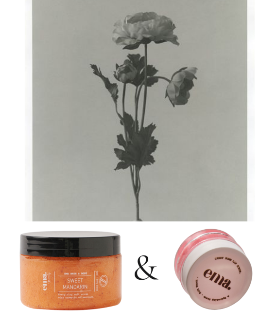 Hand + Body Sweet Mandarin Scrub +Candy Bomb Lip Scrub