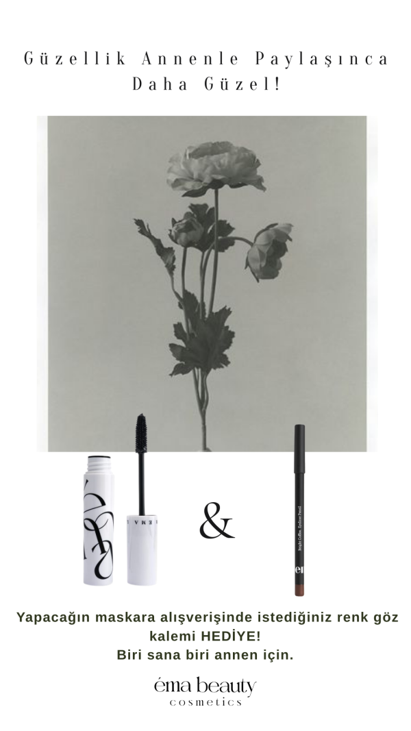Ema Lash Power Maskara + Hediye Eyeliner Pencil