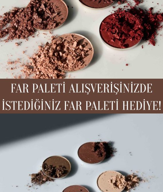 Get The Power Eye Shadow Palette + Hediye Palette